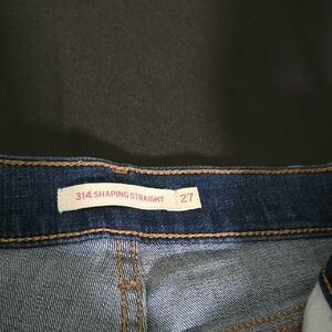 Levi's Blue Straight Leg Jeans